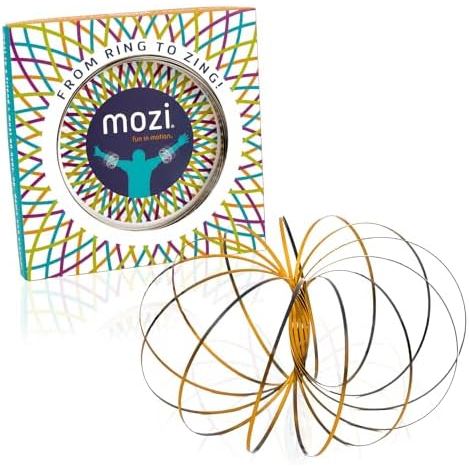 Mozi Flow Bracelet — Black & Gold