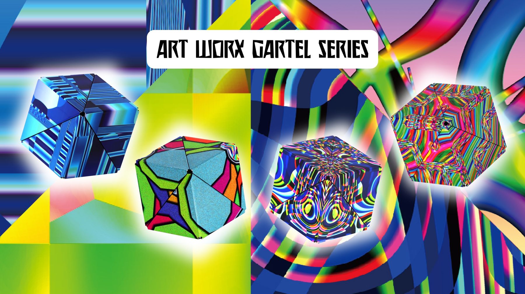 Art Worx Gartel series Shashibo cubes